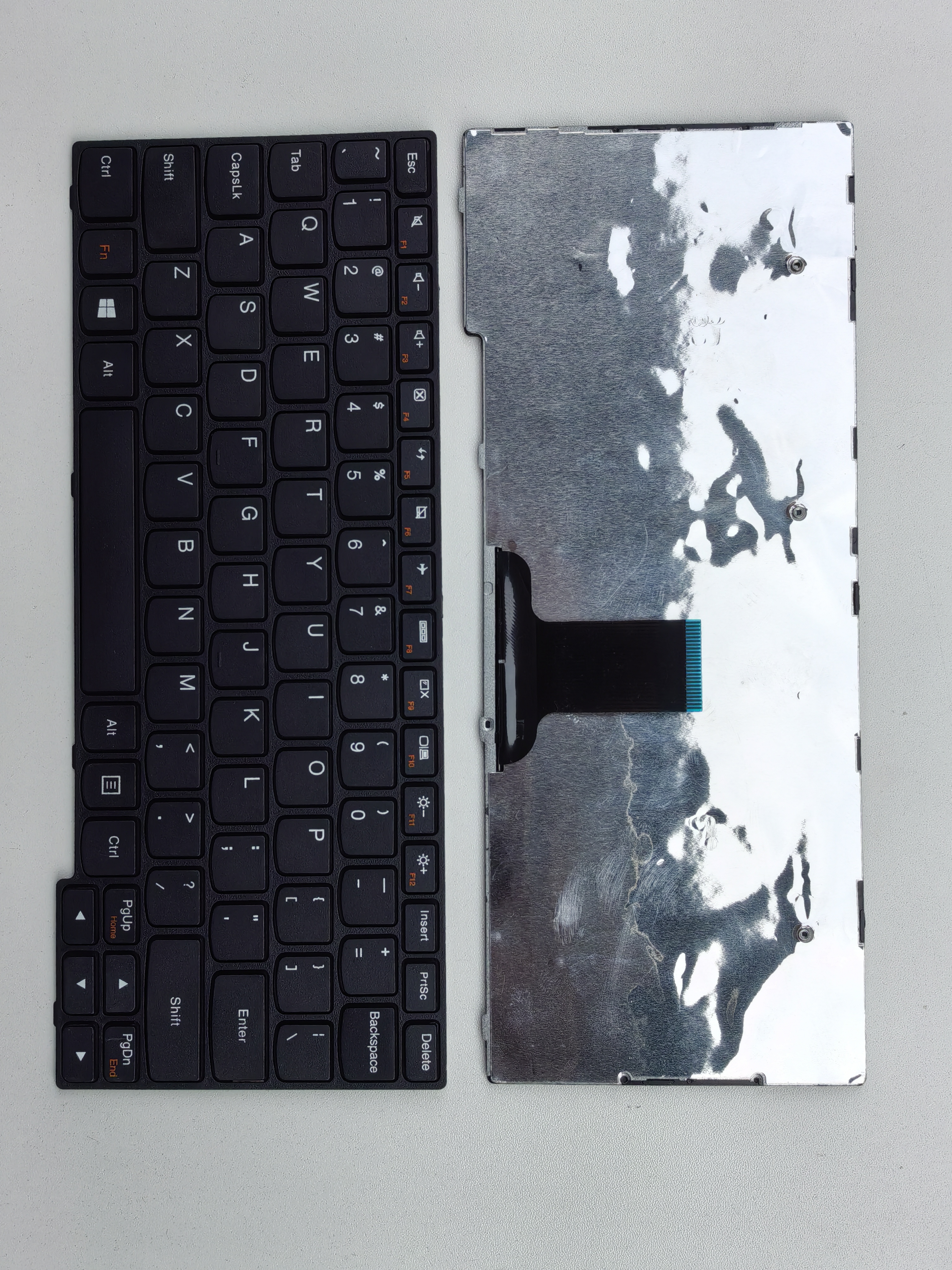 Picture of New Replacement Laptop Keyboard For LENOVO S10-3/S100/S10-3S/M13/S205 BLACK FRAME BLACK (OEM) US Layout